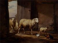 Verboeckhoven, Eugene Joseph - Sheep Returning From Pasture